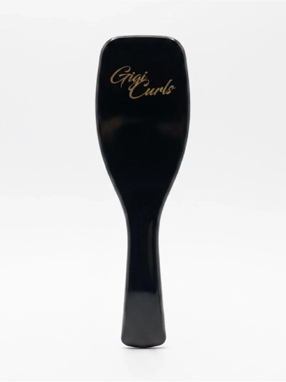 Black Paddle Hair Brush for Women with Soft-Tip Bristles
